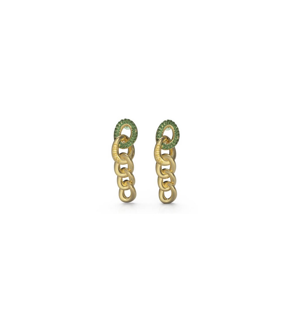 Boucles d'oreilles Guess - Collection Acier - Finition dorée