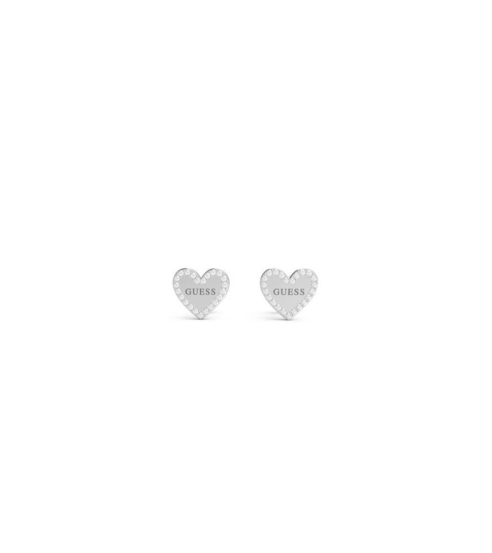 Boucles d'oreilles Guess - Collection Acier - Finition argentée