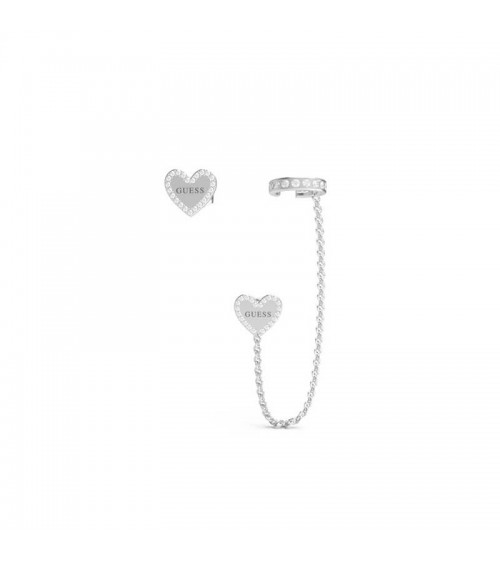 Boucles d'oreilles Guess - Collection Acier - Finition argentée