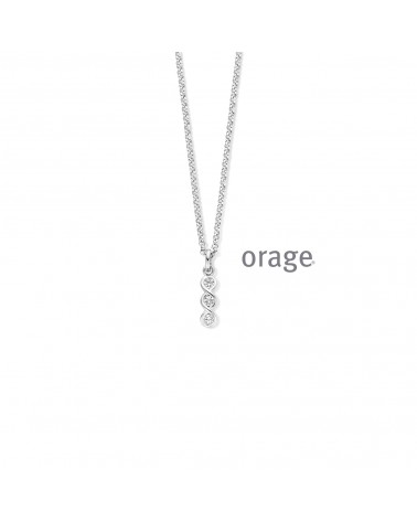 Collier Orage argent pour femmes - Bijouterie Cécile