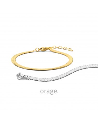 Bracelet Orage - Collection plaqué or ou Argent