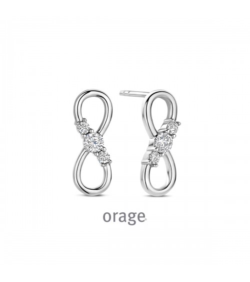 Boucles d'oreilles Orage argent pour femmes - Bijouterie Cécile