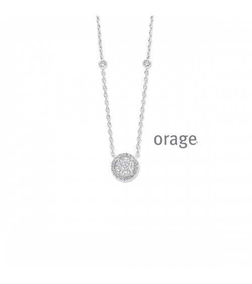 Collier argent Orage pour femmes - Bijouterie Cécile