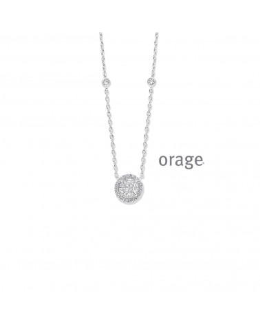 Collier argent Orage pour femmes - Bijouterie Cécile