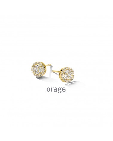 Boucles d'oreilles argent pour femmes - Orage - Bijouterie Cécile