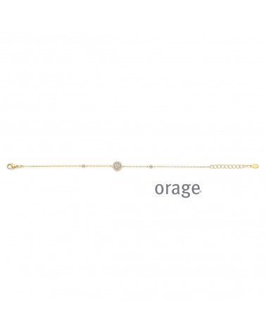 Bracelet Orage plaqué or pour femmes - Bijouterie Cécile