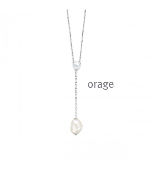 Collier Orage plaqué or pour femmes - Bijouterie Cécile