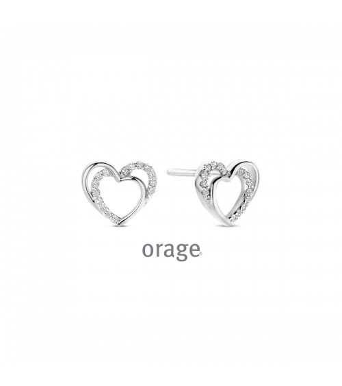 Boucles Orage argent pour femmes - Bijouterie Cécile