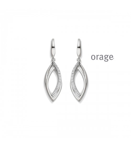 Boucles orage - Collection argent