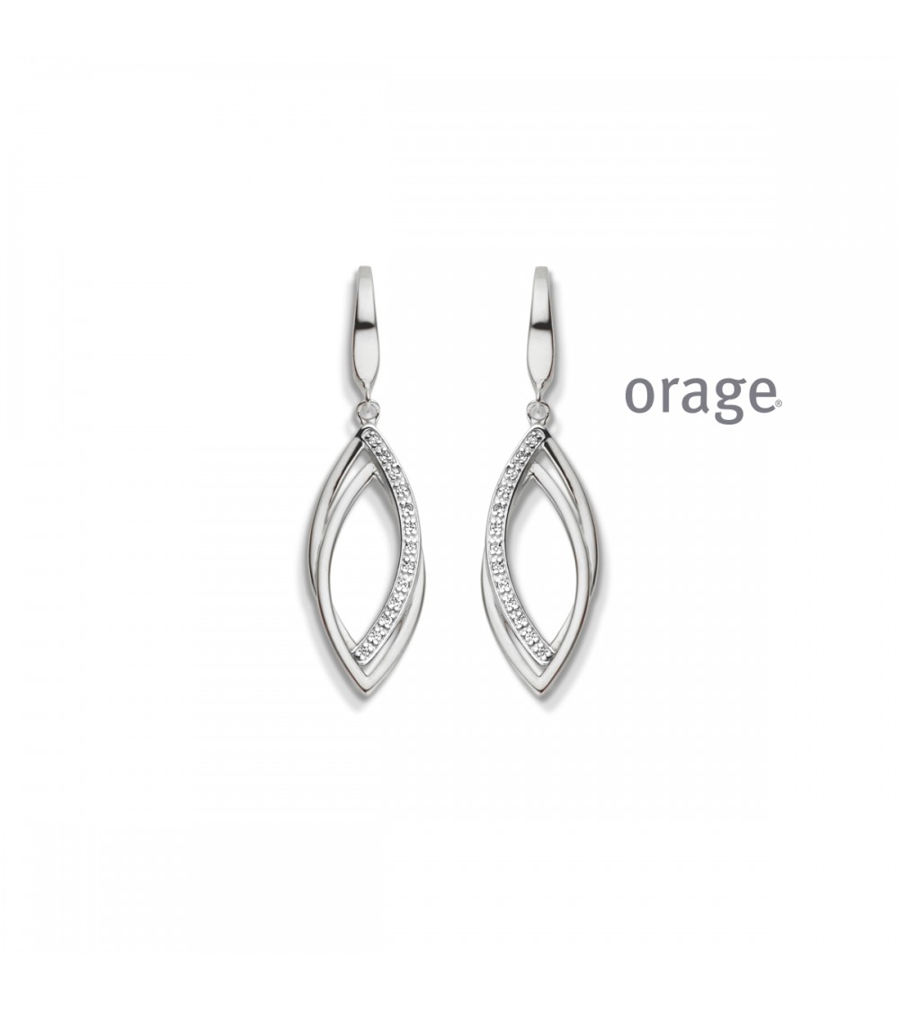 Boucles orage - Collection argent