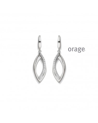 Boucles orage - Collection argent