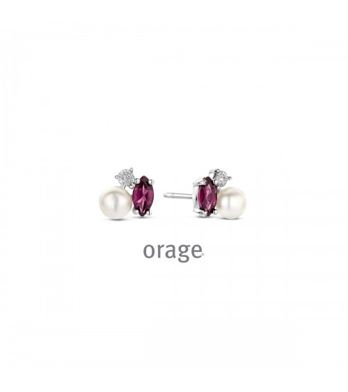 Boucles argent Orage pour femmes - Bijouterie Cécile