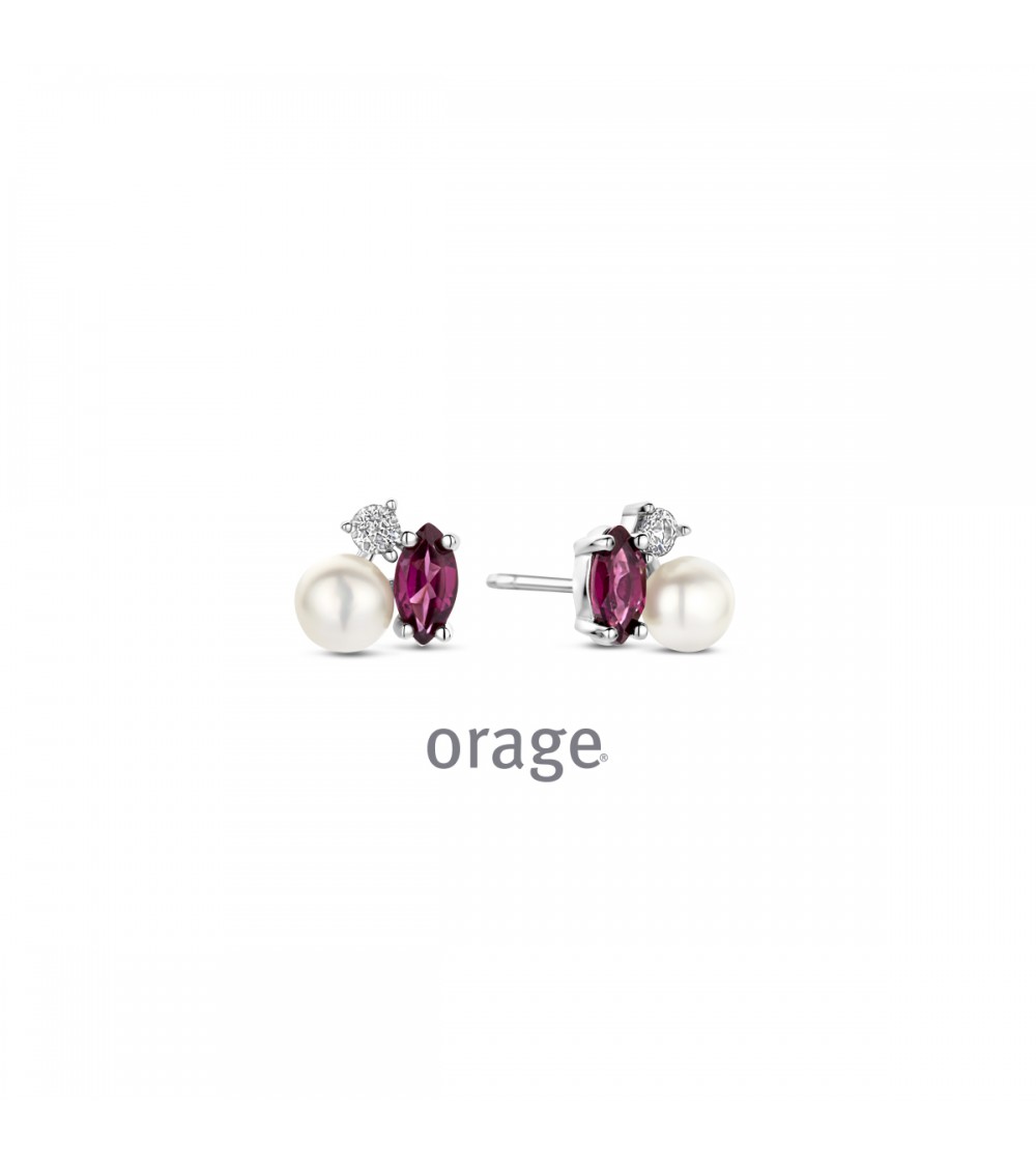 Boucles argent Orage pour femmes - Bijouterie Cécile