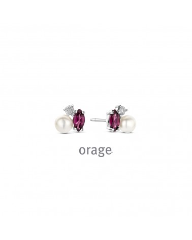 Boucles argent Orage pour femmes - Bijouterie Cécile