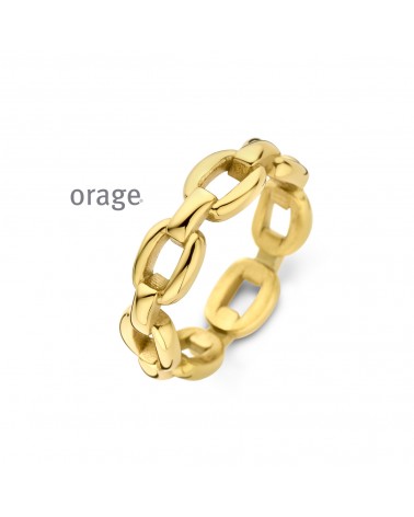 Bague Orage plaqué or pour femmes - Bijouterie Cécile