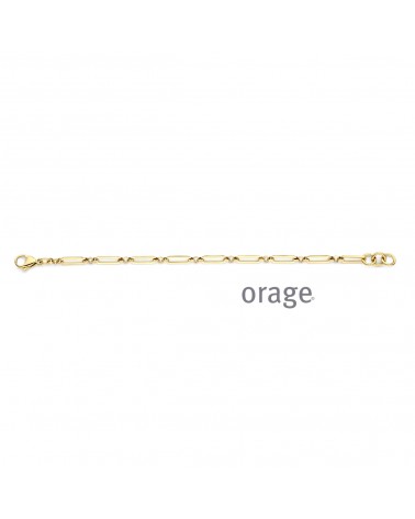 Bracelet Orage plaqué or pour femmes - Bijouterie Cécile