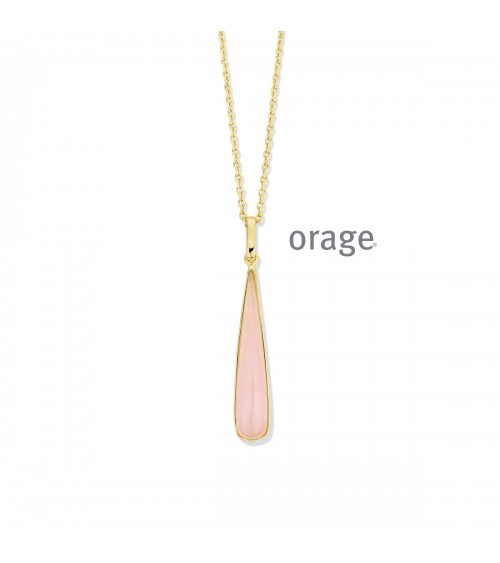 Collier Orage plaqué or pour femmes - Bijouterie Cécile