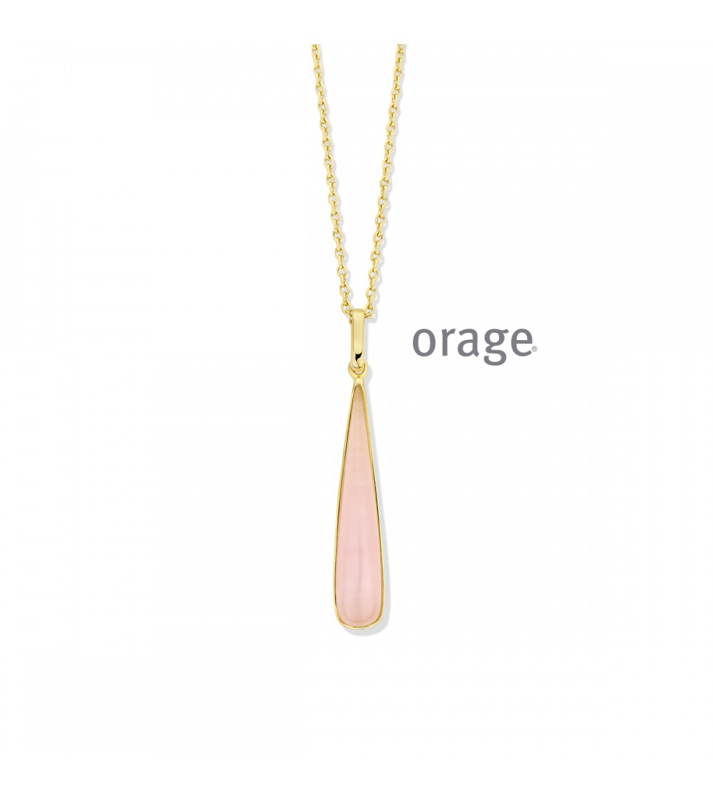 Collier Orage plaqué or pour femmes - Bijouterie Cécile