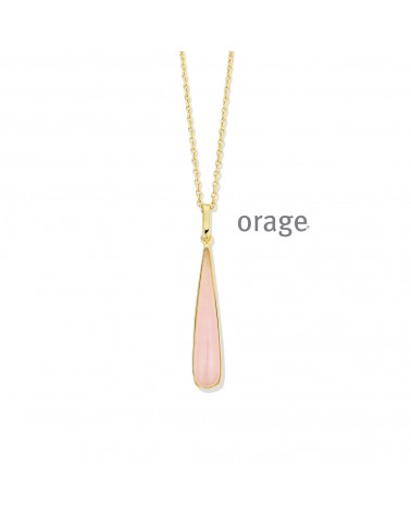 Collier Orage plaqué or pour femmes - Bijouterie Cécile