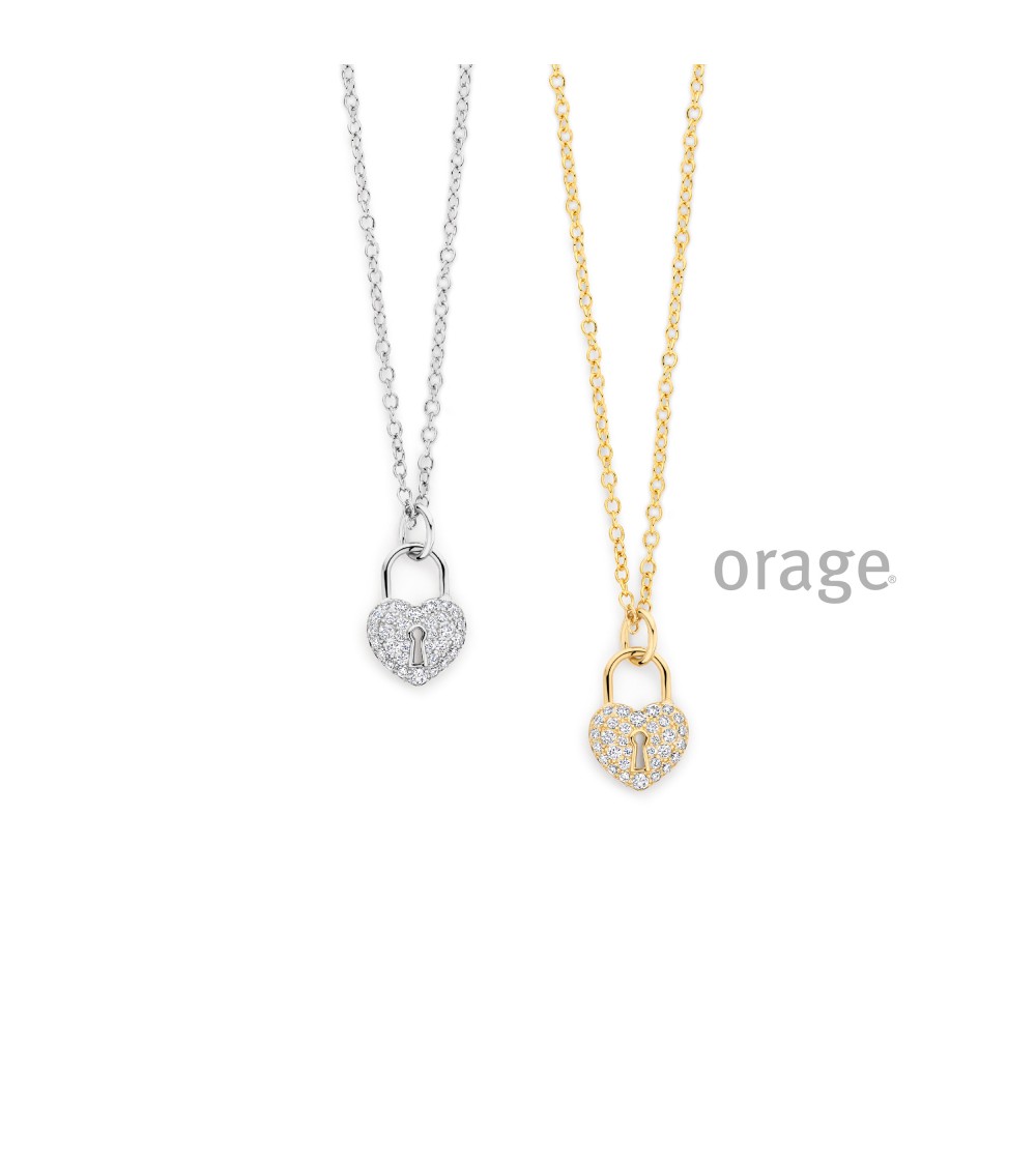 Collier Orage argent ou plaqué or pour femme - Bijouterie Cécile