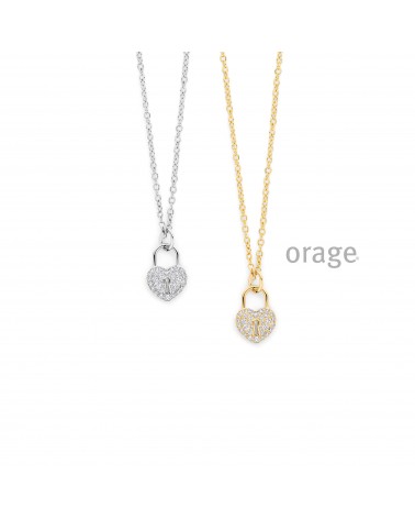 Collier Orage argent ou plaqué or pour femme - Bijouterie Cécile