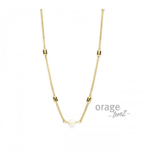 Collier plaqué or - Orage - Collection TeenZ