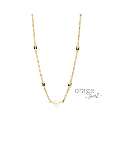Collier plaqué or - Orage - Collection TeenZ