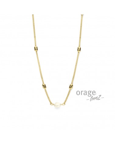 Collier plaqué or - Orage - Collection TeenZ