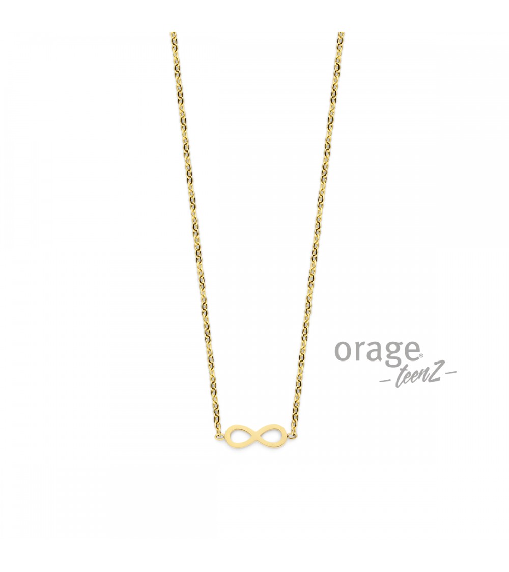 Collier plaqué or - Orage - Collection TeenZ