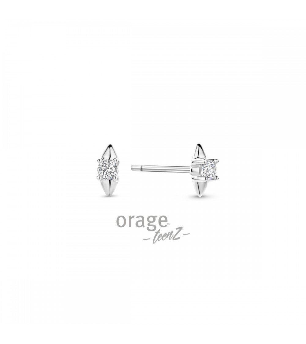 Boucles d'oreilles argent - Orage - Collection TeenZ