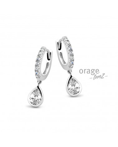 Boucles d'oreilles Argent - Orage - Collection TeenZ