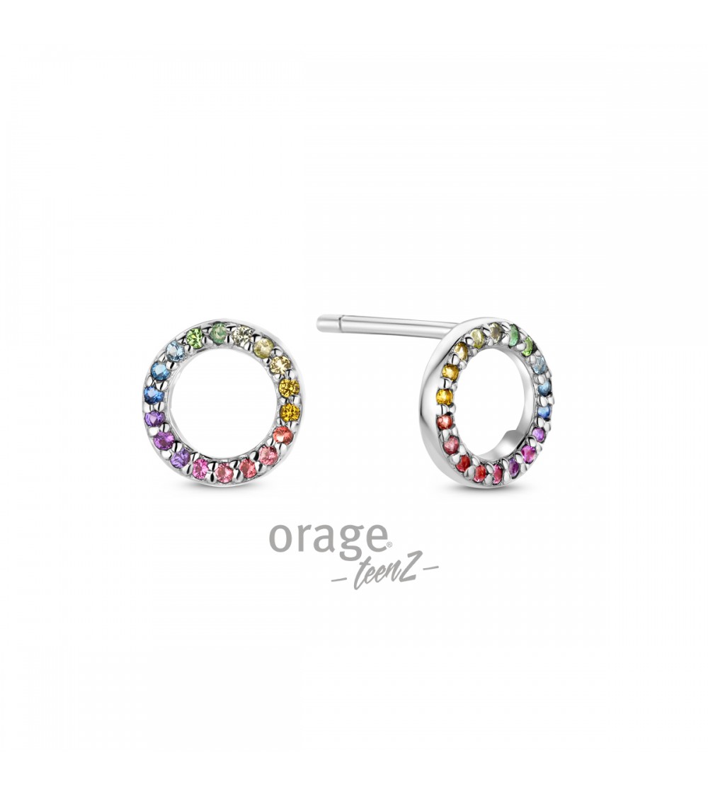 Boucles d'oreilles Argent - Orage - Collection TeenZ