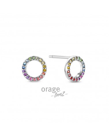 Boucles d'oreilles Argent - Orage - Collection TeenZ