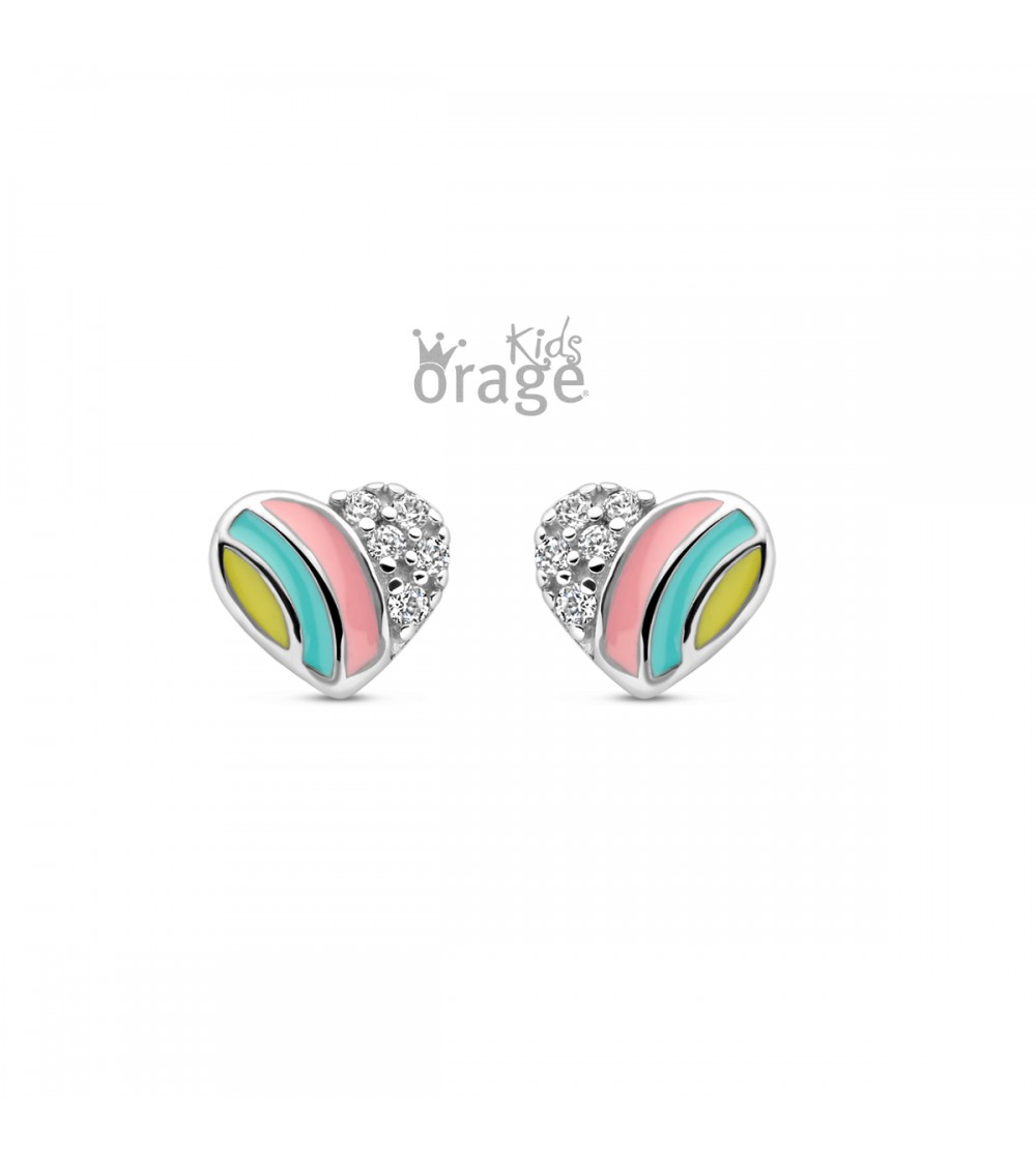 Boucles d'oreilles Argent - Orage - Collection Kids