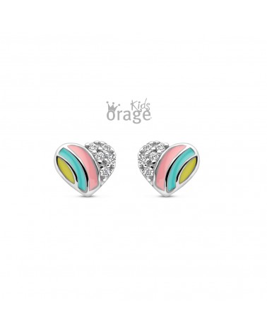 Boucles d'oreilles Argent - Orage - Collection Kids