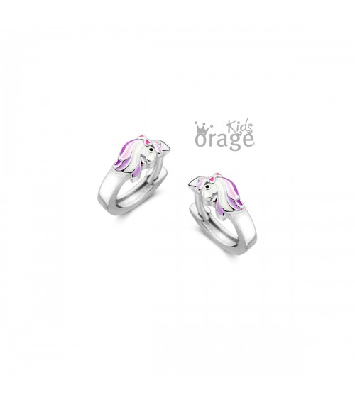 Boucles d'oreilles Argent - Orage - Collection Kids