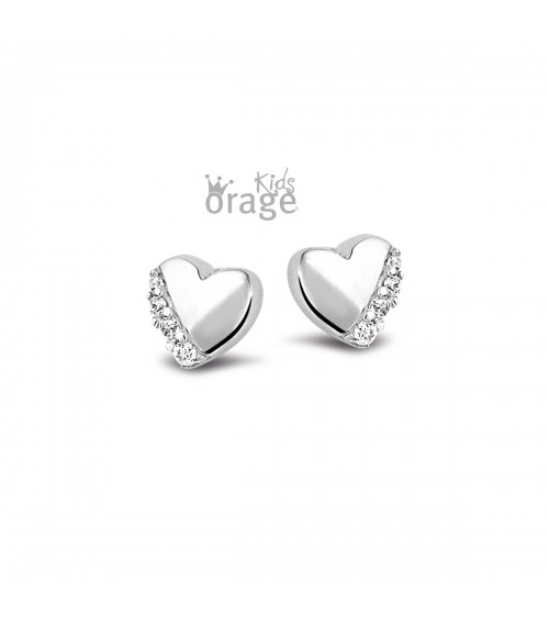 Boucles d'oreilles Argent - Orage - Collection Kids