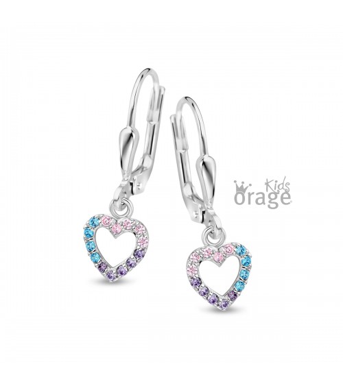 Boucles d'oreilles Bicolore - Orage - Collection Kids