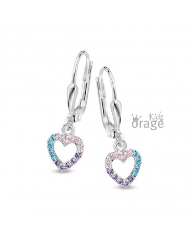 Boucles d'oreilles Bicolore - Orage - Collection Kids