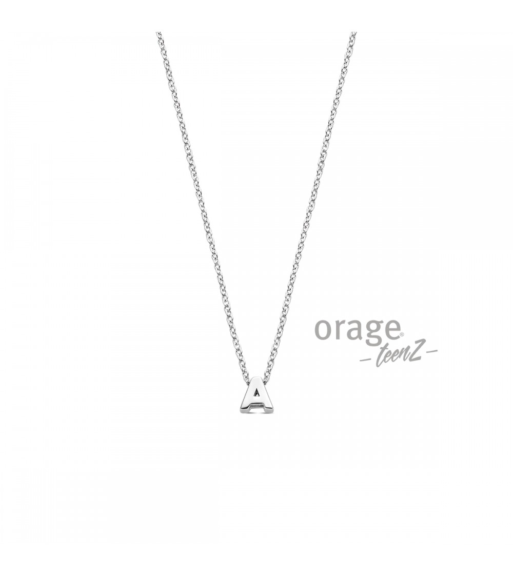 Collier Argent - Orage - Collection TeenZ