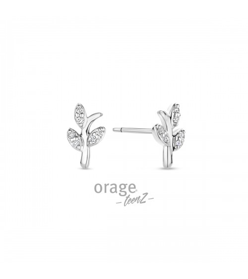 Boucles d'oreilles Argent - Orage - Collection TeenZ