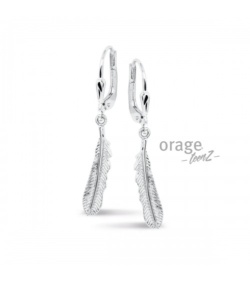 Boucles d'oreilles Argent - Orage - Collection TeenZ