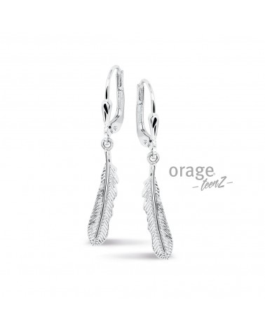 Boucles d'oreilles Argent - Orage - Collection TeenZ