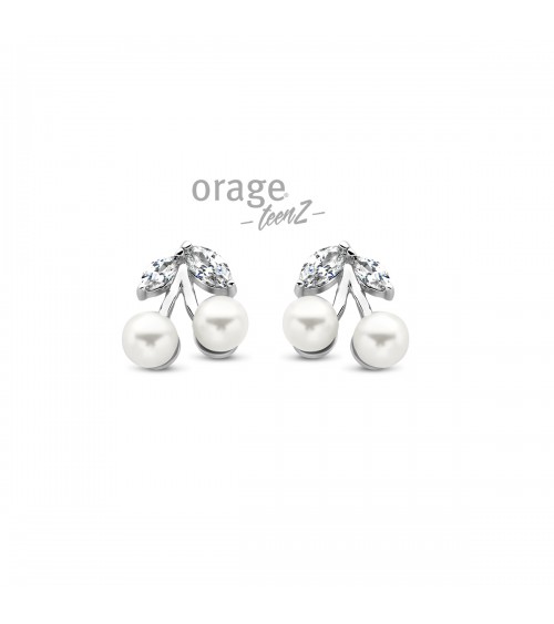 Boucles d'oreilles Argent - Orage - Collection TeenZ