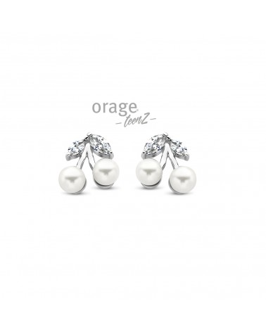 Boucles d'oreilles Argent - Orage - Collection TeenZ