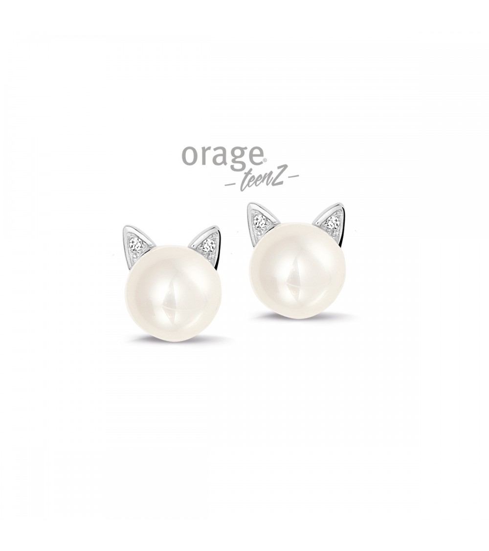 Boucles d'oreilles Argent - Orage - Collection TeenZ