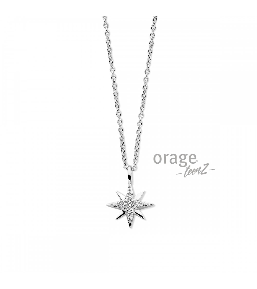 Collier Argent - Orage - Collection TeenZ