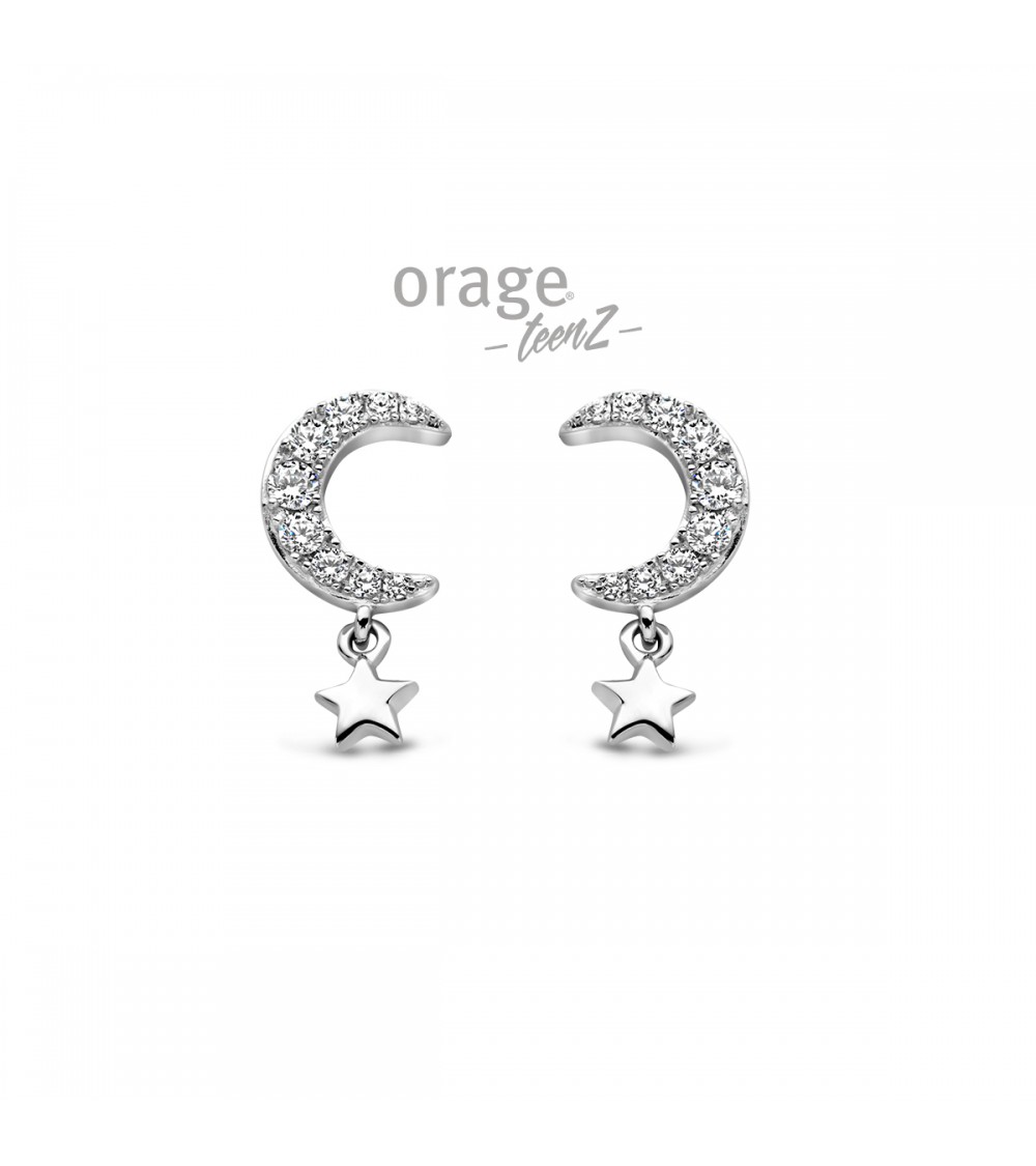 Boucles d'oreilles Argent - Orage - Collection TeenZ