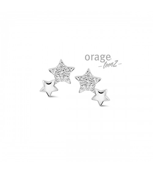 Boucles d'oreilles Argent - Orage - Collection TeenZ