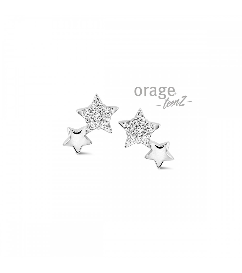 Boucles d'oreilles Argent - Orage - Collection TeenZ